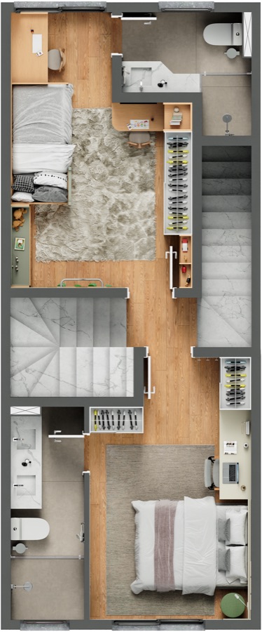 Planta do 2º pavimento